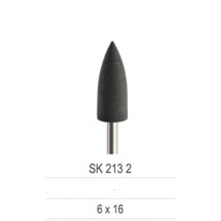 Резинка SK2132 грубая (силикон)